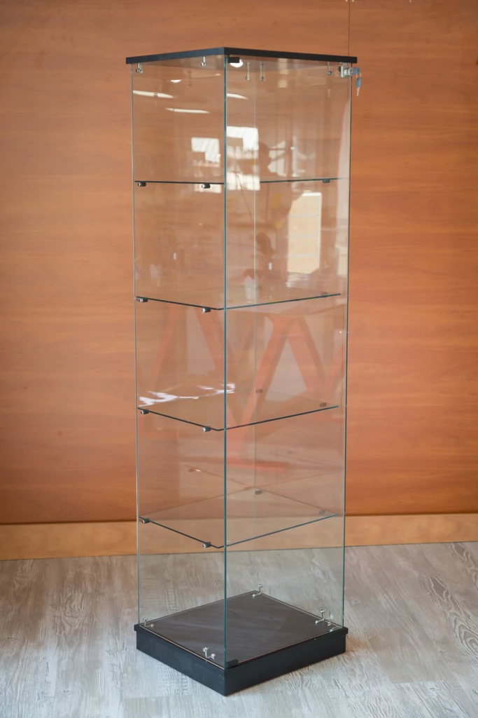 46 cm-es álló vitrin - ROVERE TÖLGY színben, 1795 x 492 x 446 mm
